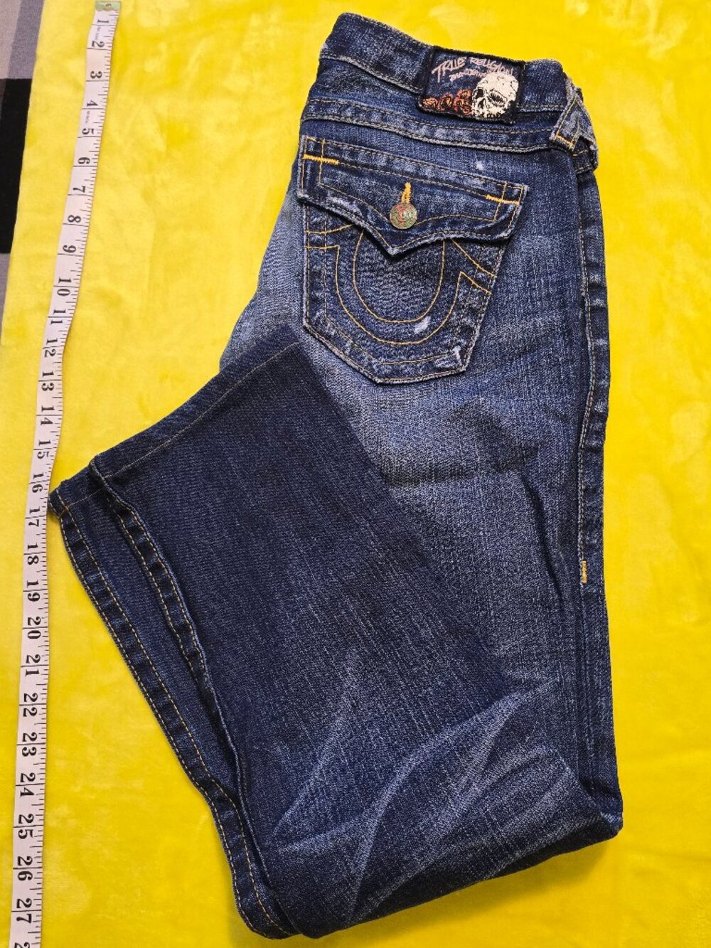 True Religion Denimm low rise size 27